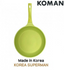 [KOMAN] OliveGreen IH Ceramic Coated Frying Pan 28cm-Induction Nonstick Cookware Frying Pan - Made in Korea